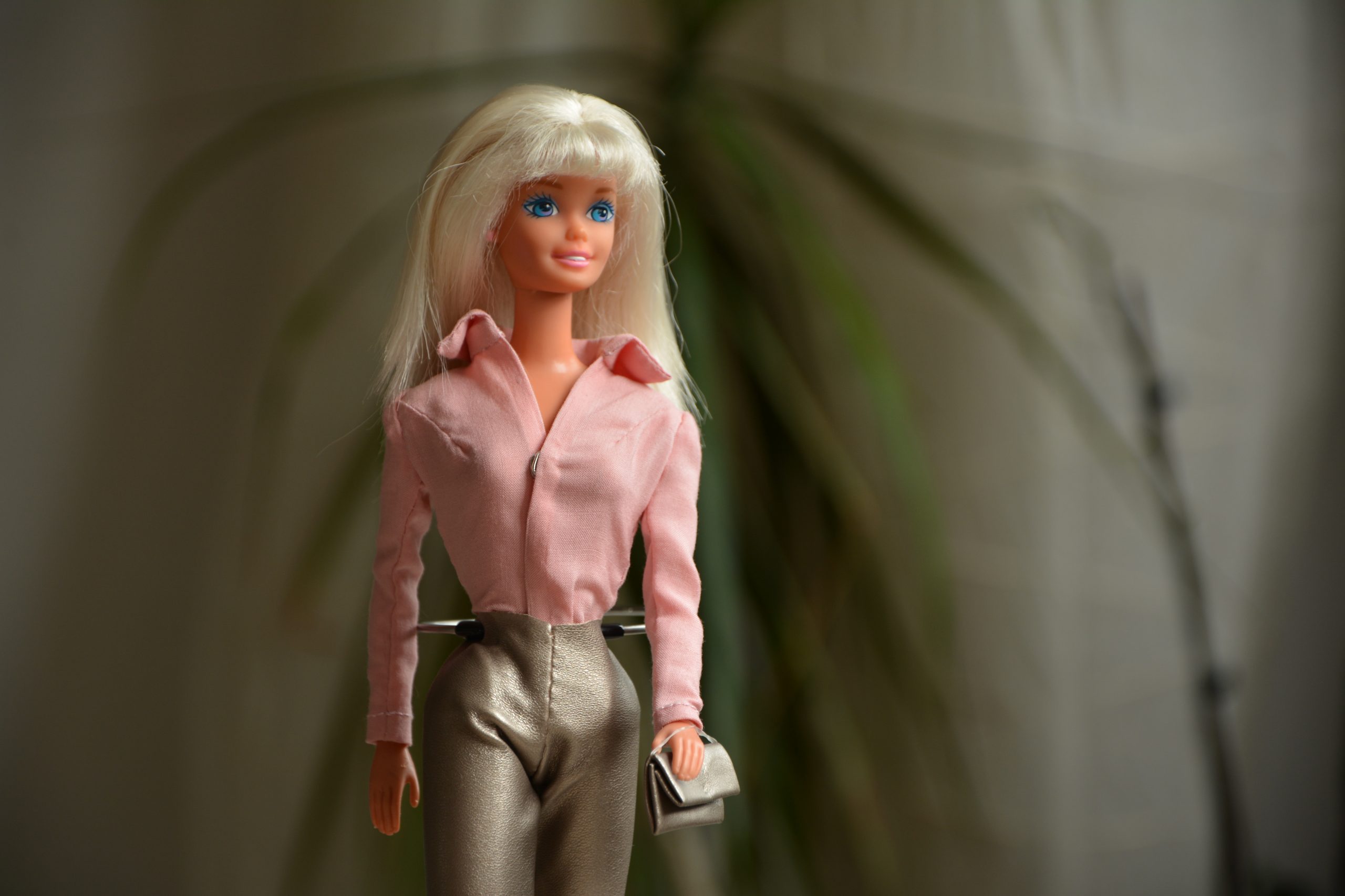 Barbie-doll male Ken Army-Look semi-portrait no property release