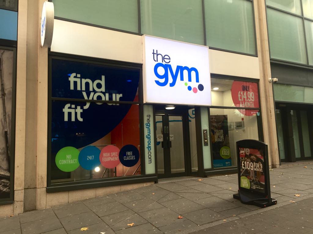 Review The Gym Nottingham