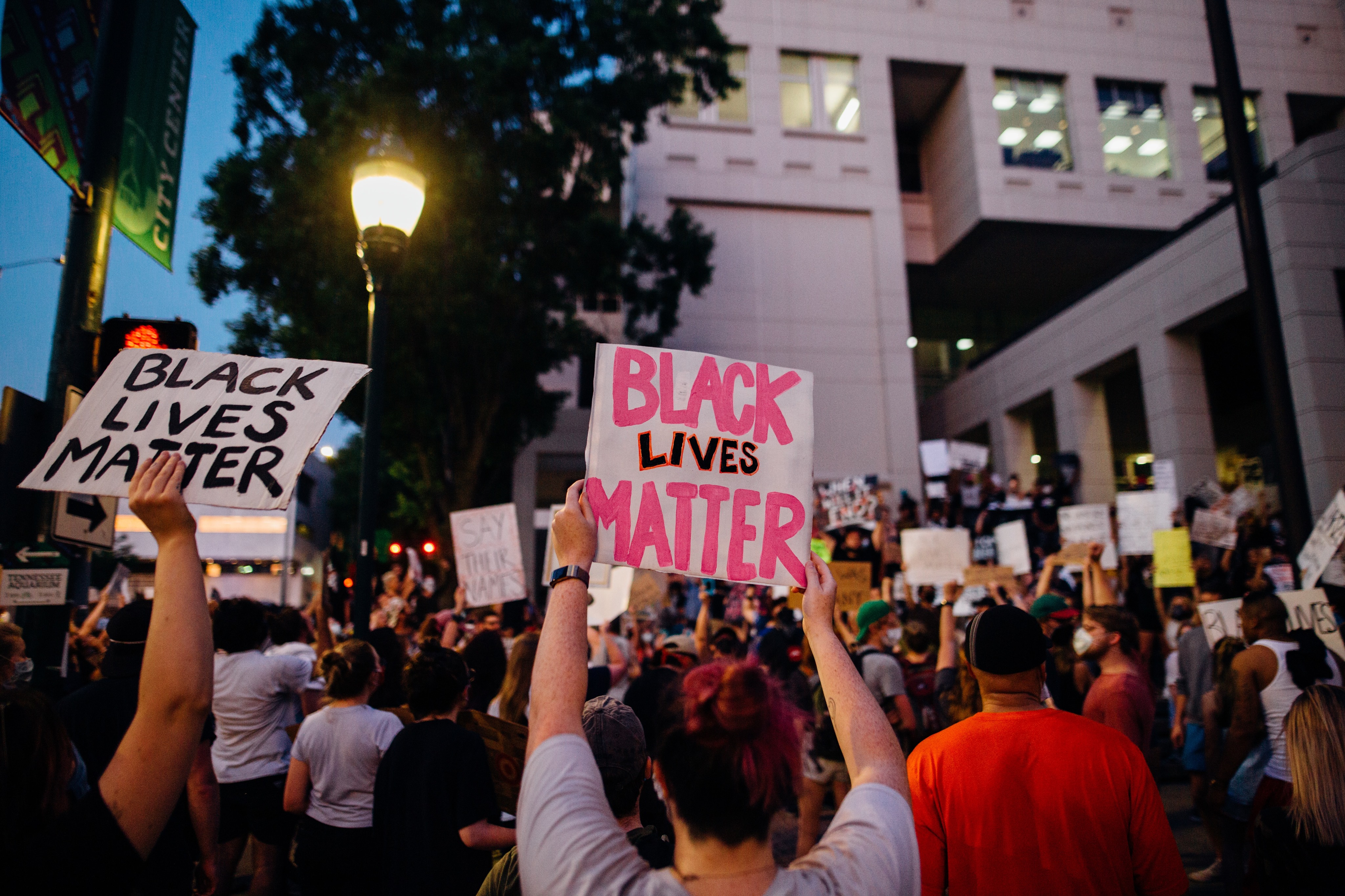 Black Lives Matter protest nottingham